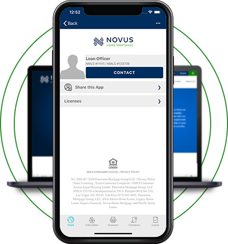 Download the Novus Home Mortgage App